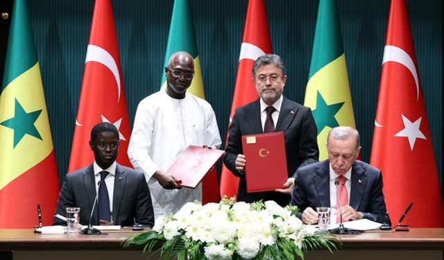 Türkiye ile Senegal arasında 5 anlaşma!