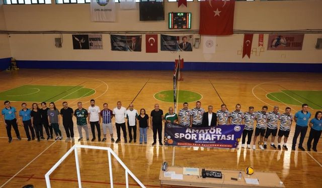 Amatör Spor Haftası: Çivril'de voleybol heyecanı