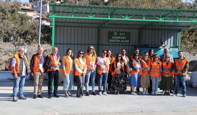 Söke'deki İklim Projesi'ne Polonya, İspanya ve Makedonya'dan misafirler