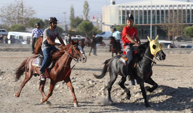 Honaz'da 29 Ekim Cumhuriyet Bayramı'nda Rahvan At Yarışları coşkusu