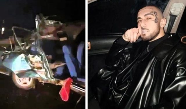 Denizli'de feci kaza! Otomobil paramparça oldu: 1 ölü, 1 yaralı