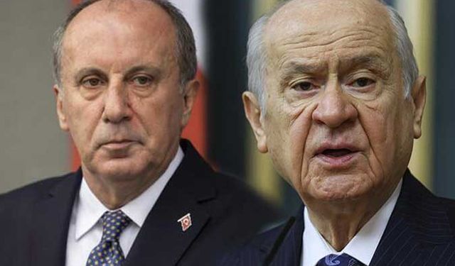 Muharrem İnce'den Bahçeli'ye: "Terörist başının Meclis'e davet edilmesi kabul edilemez"