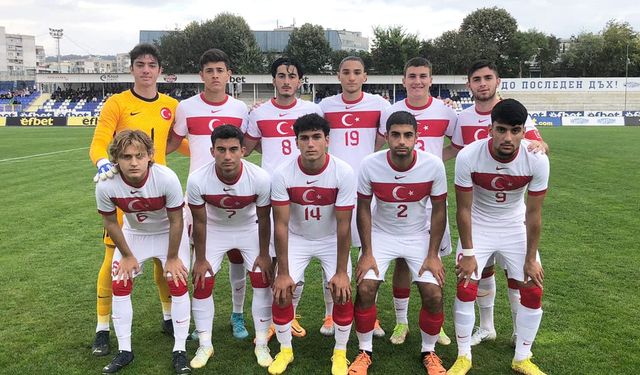 Türkiye U19 Milli Takımı, İsviçre'ye hazırlık maçında 3-1 yenildi