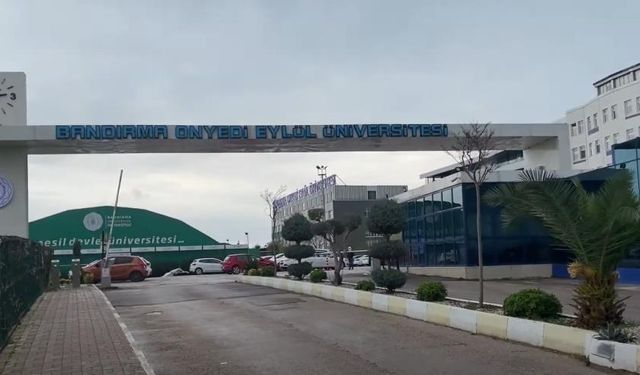 Bandırma Onyedi Eylül Üniversitesi'ne 27 Milyon TL’lik kapı ve çevre düzenlemesi