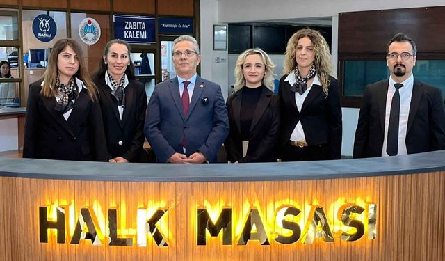 Nazilli Belediyesi'nden vatandaş odaklı hizmet: Halk Masası kuruldu!