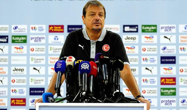 Ergin Ataman'dan Macaristan maçı öncesi açıklamalar: "Mutlaka kazanmak istiyoruz"