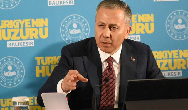 Bakan Yerlikaya'dan Balıkesir'de kayyum mesajı