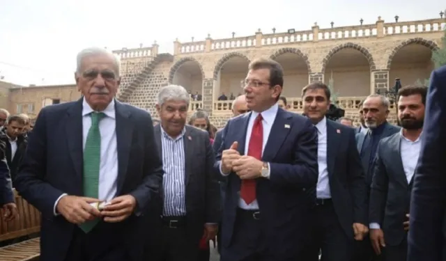 İmamoğlu Mardin'de: Ahmet Türk'e destek ziyareti