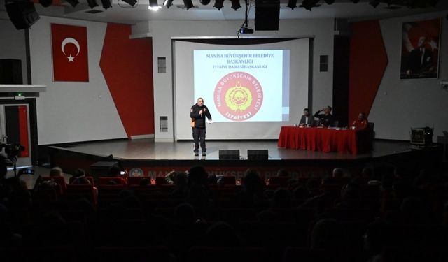 Manisa’da afetler için farkındalık oluşturuldu!