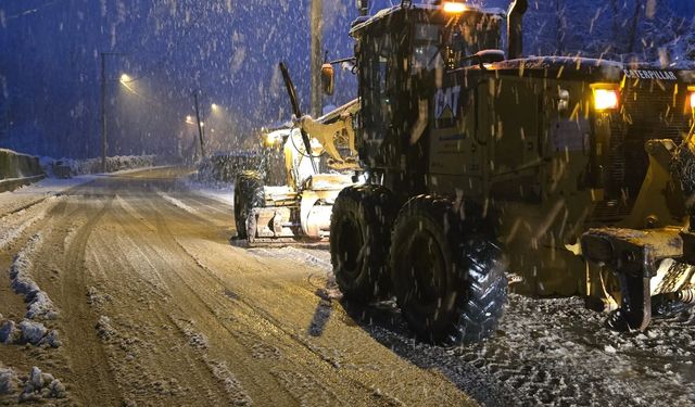 Bursa'da 169 mahalle yolu ulaşıma açıldı