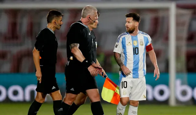 Messi'den hakeme şoke eden sözler: ''Sen bir korkaksın!''