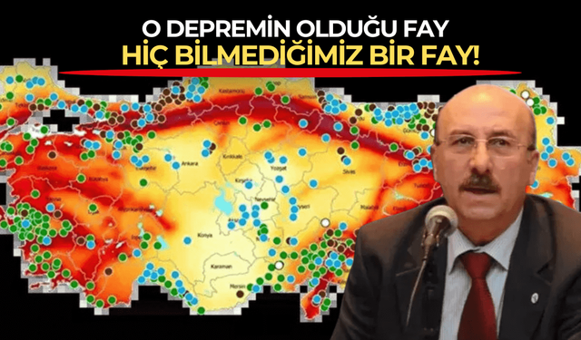 Bilim Akademisi Üyesi Prof. Dr. Okan Tüysüz: Hemşin'deki deprem bilinen hiçbir fayla ilişkili değil!