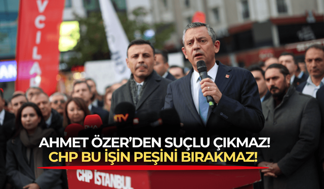 CHP lideri Özgür Özel: Kazanamadıkları Esenyurt Belediyesini işgal etmişlerdir