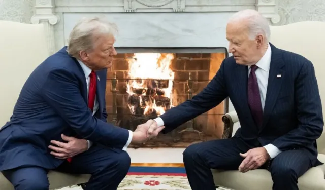 Trump ve Biden Beyaz Saray'da görüştü: Biden'a özel teşekkür!