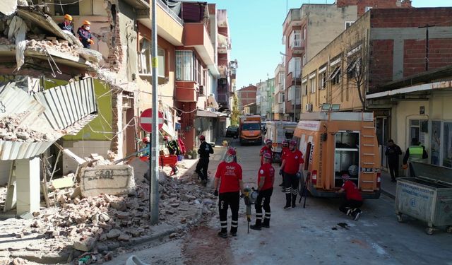 Çiğli ÇAK, deprem senaryosunda tam puan aldı!