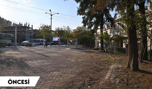 Manisa İstasyon Parkı’na yenileme ve peyzaj çalışması