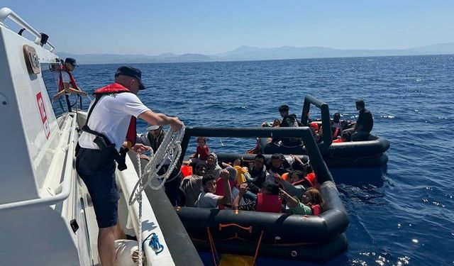 Kuşadası'ndan Samos'a geçemediler!