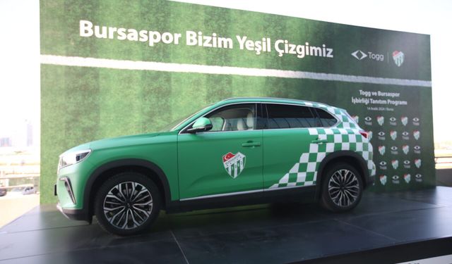 Bursaspor, yerli otomobil TOGG ile sponsorluk imzaladı