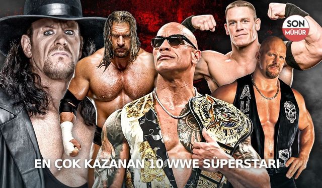 En Çok Kazanan 10 WWE Süperstarı