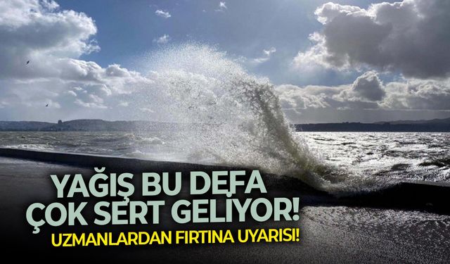 Yağış bu defa fırtına ile geliyor! Uzmanlardan fırtına uyarısı! 23/24/25 Aralık Hava Durumu