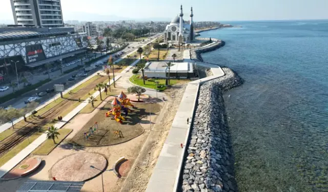 İskenderun sahil düzenlemesi yenileme projesi başladı