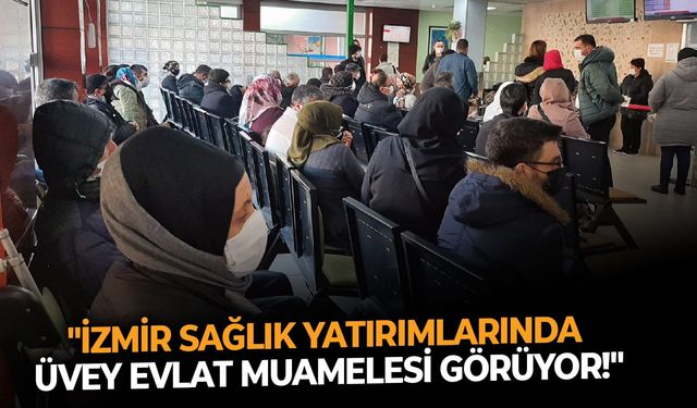 Ahmet Doğruyol: "İzmir sağlık yatırımlarında üvey evlat muamelesi görüyor!"