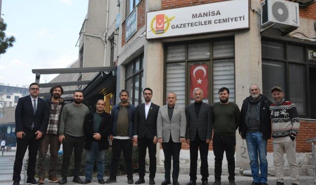 Manisa TSO’dan basına destek ziyareti