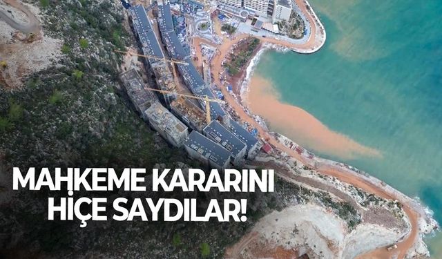 Mahkeme kararını hiçe saydılar!