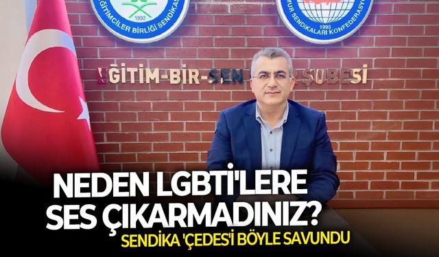 Sendika 'ÇEDES'i böyle savundu: Neden LGBTİ'lere ses çıkarmadınız?