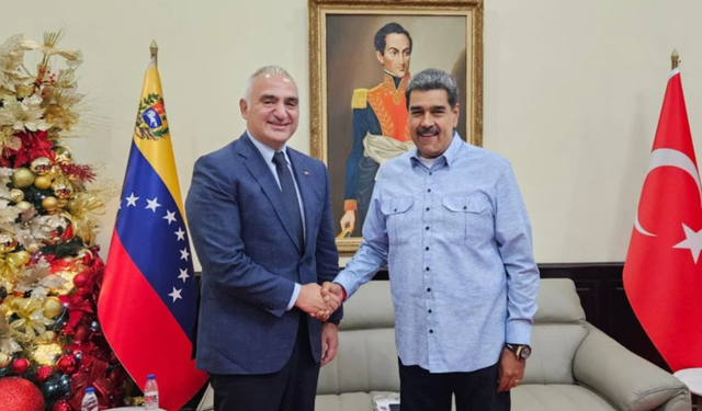 Bakan Ersoy'dan Maduro ile kritik görüşme