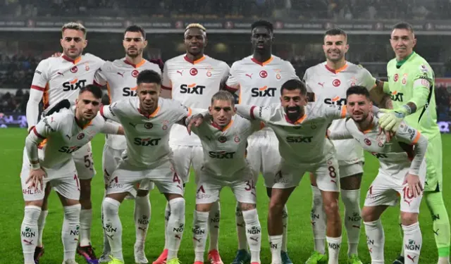 Avrupa'nın zirvesinde: Galatasaray deplasmanda rakipsiz!