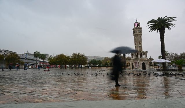 İzmir'in hafta sonu hava raporu: Ege'yi hafta sonunda yağmur saracak! 24/25/26 Ocak Hava Durumu!