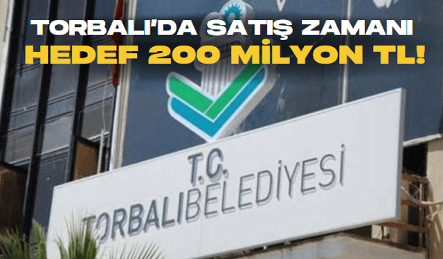 Torbalı Belediyesi'nden 16 adet 3+1 konut ve 15 adet arsa satışa çıkıyor! Beklenen gelir 200 milyon TL