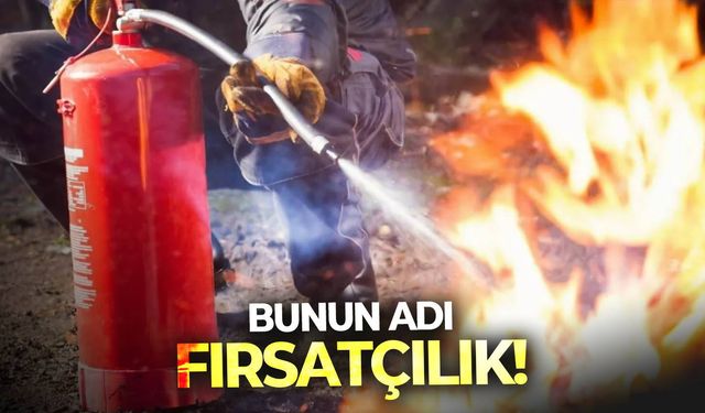 Bunun adı fırsatçılık!