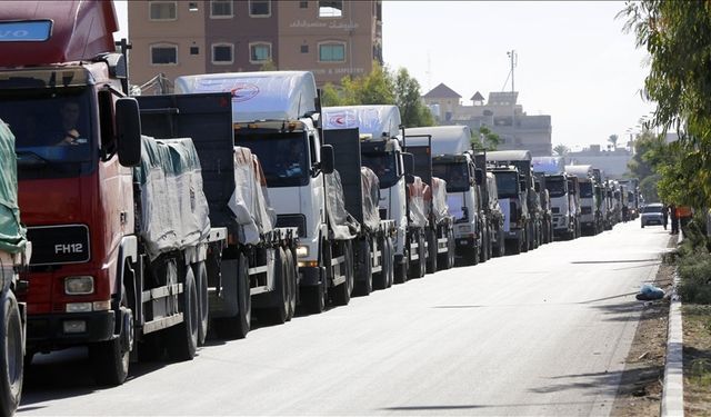 BM Dünya Gıda Programı ateşkesle Gazze’ye yardım göndermeye başladı