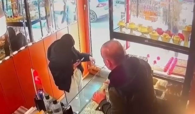 Akılalmaz hırsızlık! Sevgilisi alamayınca kuyumcuya gidip altın tacı çaldı
