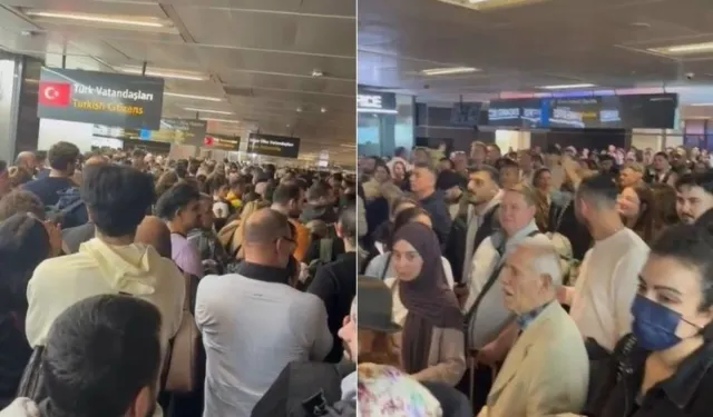 Sabiha Gökçen'de Polnet arızası uçuşları felç etti