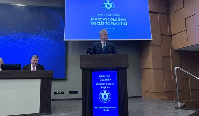 İZTO Başkanı Özgener'den piyasaya güven mesajı: Ekonomi yoluna girer!