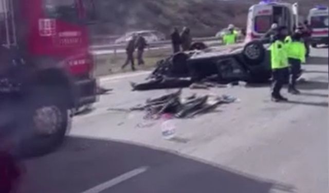 İstanbul- Ankara yolunda can alan kaza: Olay yerinde yaşamını yitirdi