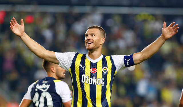 Edin Dzeko'dan Fenerbahçe'ye veda!