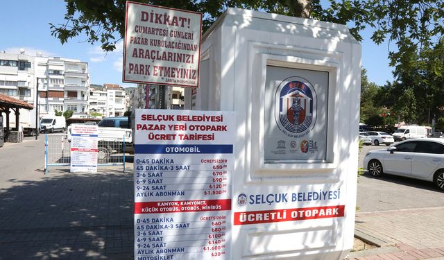 Efes Selçuk Belediyesi'nden esnaf ve vatandaşa müjde: Otoparkta o seçenekler devrede!