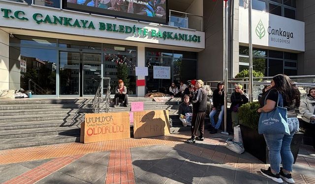 Sokak köpeği ölümü protestosu: Belediye önünde gerginlik!