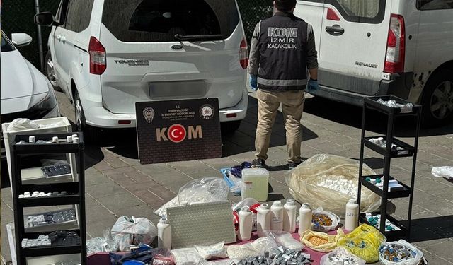 Kas gücünün kara piyasası: İzmir'de steroid kaçakçılığı çökertildi!