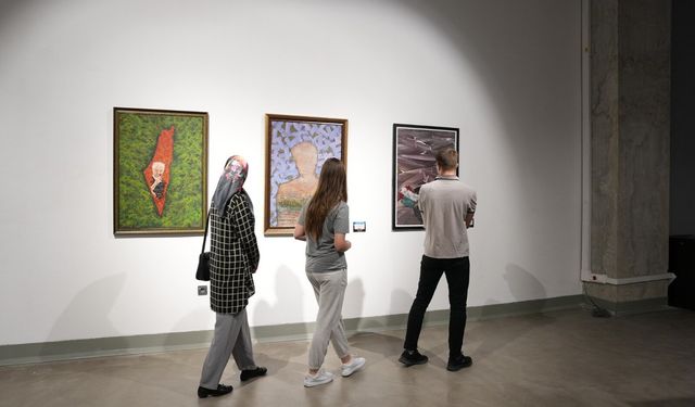Manisa’da Filistin mücadelesine sanat diliyle saygı!