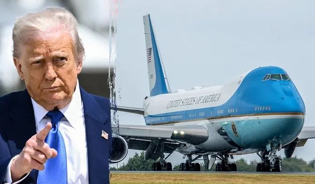 ABD Başkanı Trump'ın 400 milyon dolarlık uçan sarayı tehlikeye girdi!