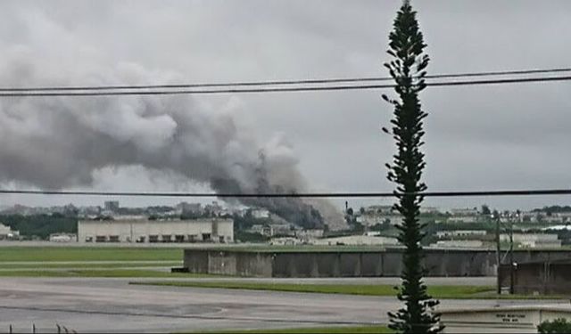 ABD’nin Okinawa’daki üssünde patlama: 4 Japon personel yaralı