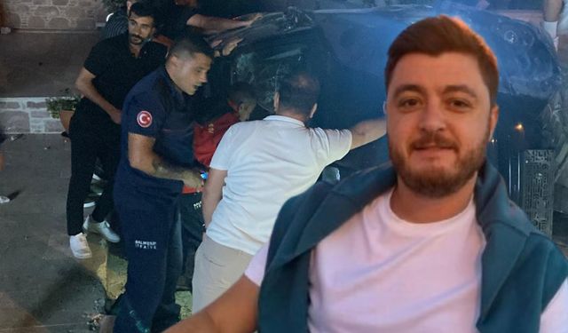 Balıkesir'de feci kaza sonucu MHP ilçe başkanının kardeşi iş insanı Murat Ustalı hayatını kaybetti!