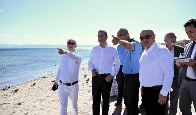 Balıkesir’in plajlarında sıkı denetim: Tel çitler kaldırıldı