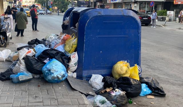 Buca’da çöp krizi büyüyor!