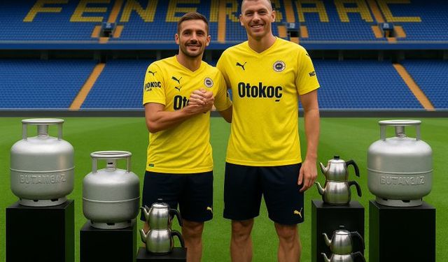 Galatasaray taraftarlarından Dzeko ve Tadic'e esprili gönderme